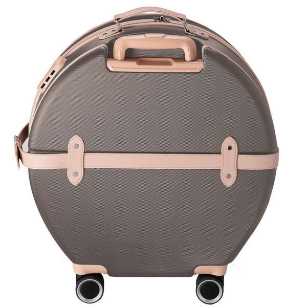 Валіза Semi Line 20" (S) Brown/Pink Cream (T5673-2) DAS2491 фото