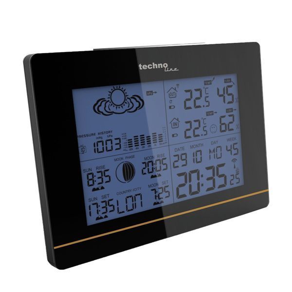 Метеостанція Technoline WS6750 Black (WS6750) DAS1715 фото