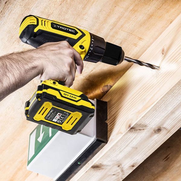 Дрель-шуруповерт аккумуляторная ударная Trotec PHDS 11-20V + кейс (4410000502) DAS2796 фото