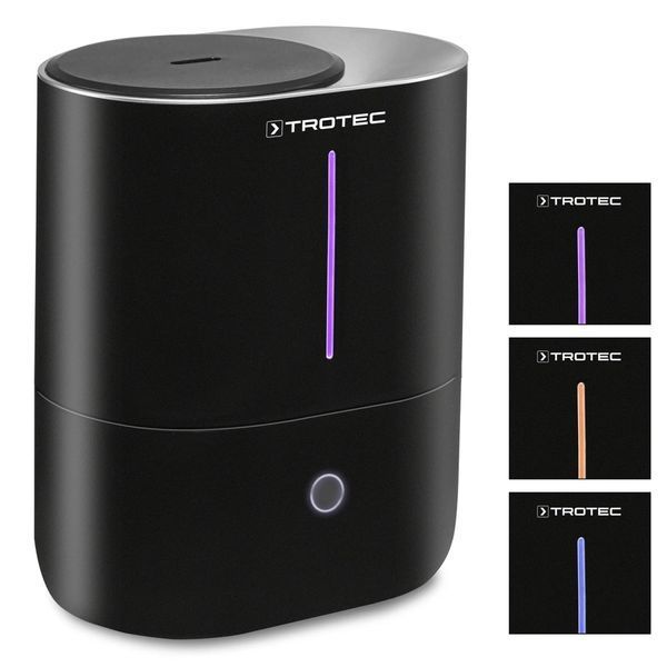 Зволожувач повітря ультразвуковий Trotec B 2 E Black (1160000051) DAS2838 фото