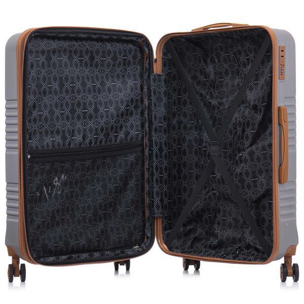 Чемодан Semi Line 24" (M) Light Grey (T5849-2) DAS3224 фото