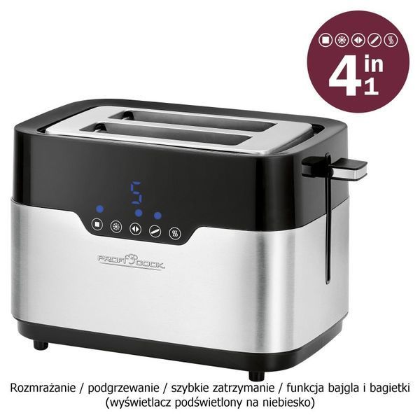 Тостер 4в1 ProfiCook PC-TA 1170 7 уровней поджаривания 920 Вт 15287 фото