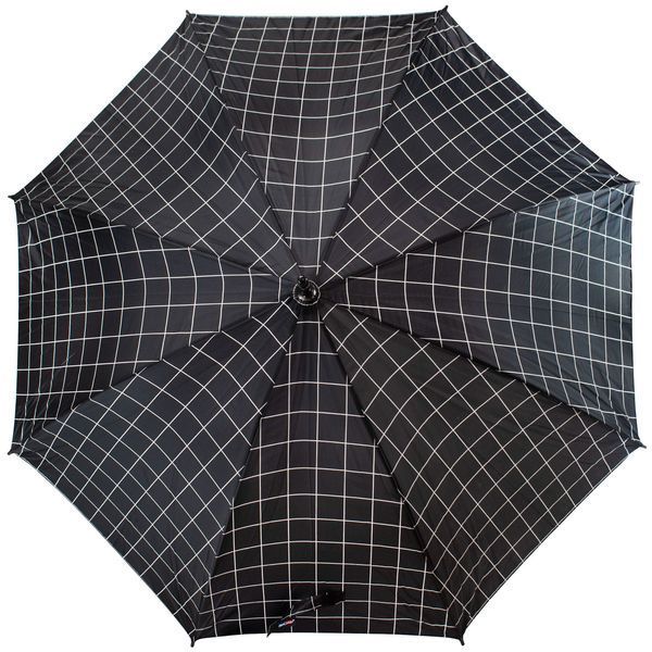 Зонт Semi Line Grid Black (L2037-5) DAS3337 фото