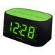 Часы настольные с радио Technoline WT465 Black/Green (WT465 grun) DAS1616 фото 1