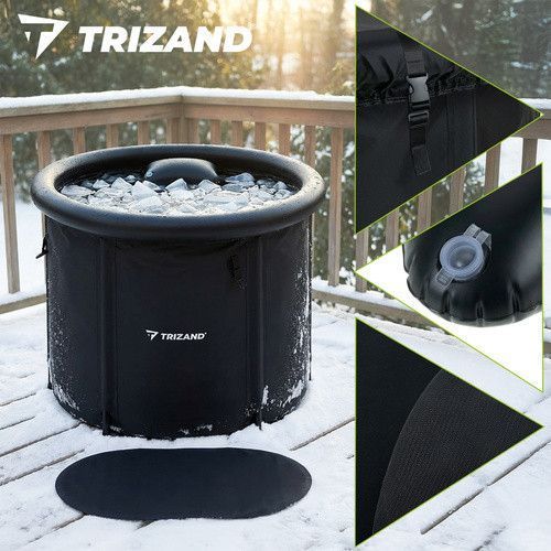 Зимняя бочка для моржевания 200л Trizand 26799 + аксесуары 44144 фото