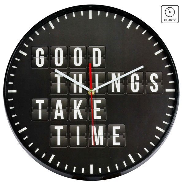 Часы настенные Technoline 775485 Good Things Take Time (775485) DAS936 фото
