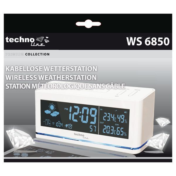 Метеостанція Technoline WS6850 White (WS6850) DAS1716 фото