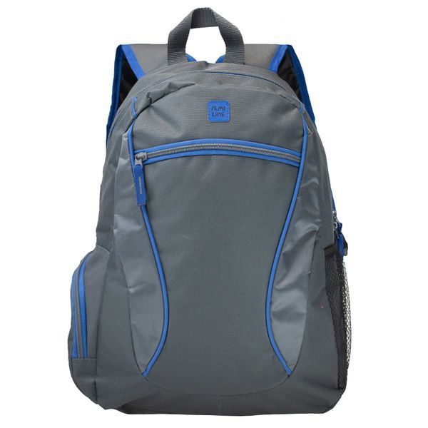 Рюкзак міський Semi Line 18 Grey/Blue Elements (J4917-3) DAS2140 фото