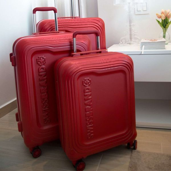 Валіза Swissbrand London (M) Red (SWB_LHLON201M) Discounted DAS3624 фото