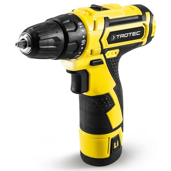Дрель-шуруповерт аккумуляторная Trotec PSCS 11-12V + кейс (4410000102) DAS2806 фото