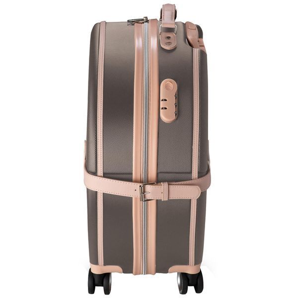 Валіза Semi Line 24" (M) Brown/Pink Cream (T5673-3) DAS2492 фото
