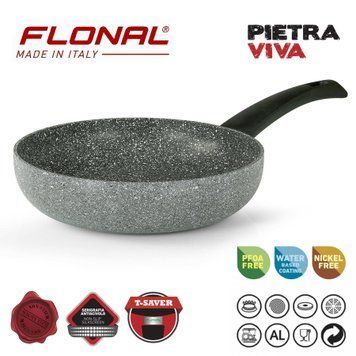 Сковорода Flonal Pietra Viva 30 см (PV8PB3070) DAS1736 фото