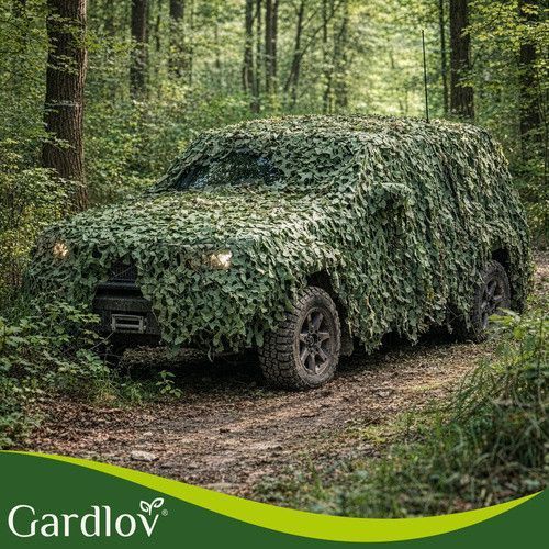 Камуфляжная маскирующая сетка 2x5 м Gardlov 27383 + 100 шт. стяжек 49894 фото