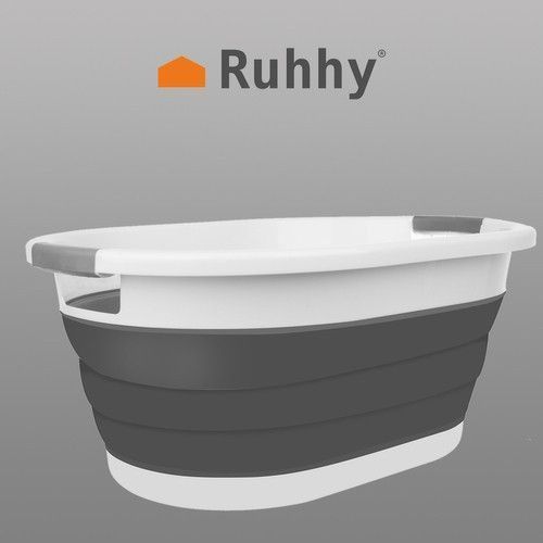 Складная силиконовая ванночка для белья 25 л Ruhhy 15371 для стирки 28603 фото