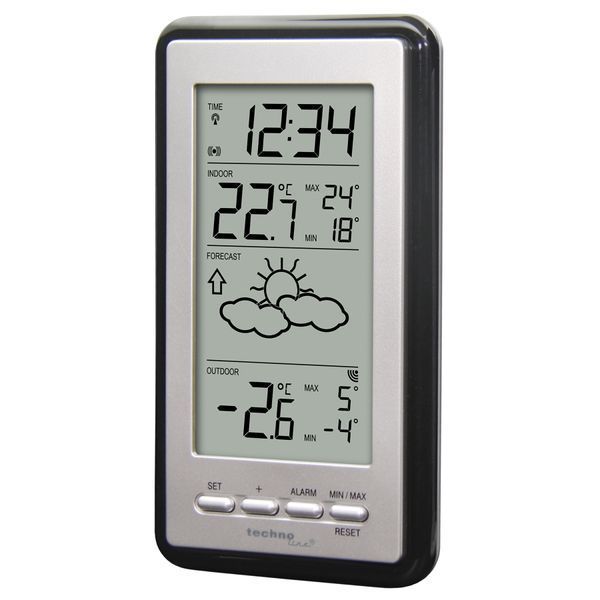Метеостанція Technoline WS9130 Silver/Black (WS9130) DAS1751 фото