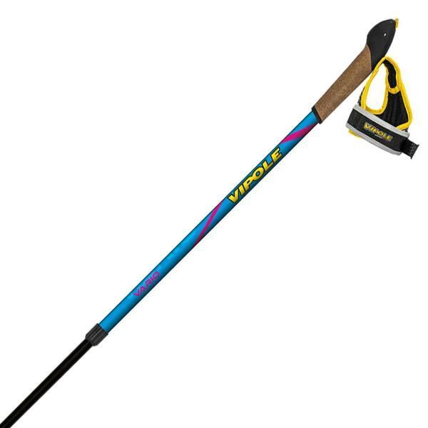 Палки для скандинавской ходьбы Vipole Vario Novice Blue/Violet (S20 34) DAS3586 фото