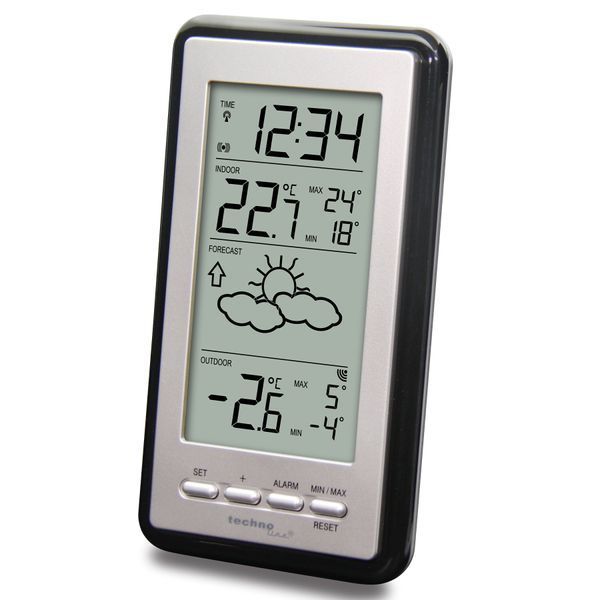 Метеостанція Technoline WS9130 Silver/Black (WS9130) DAS1751 фото