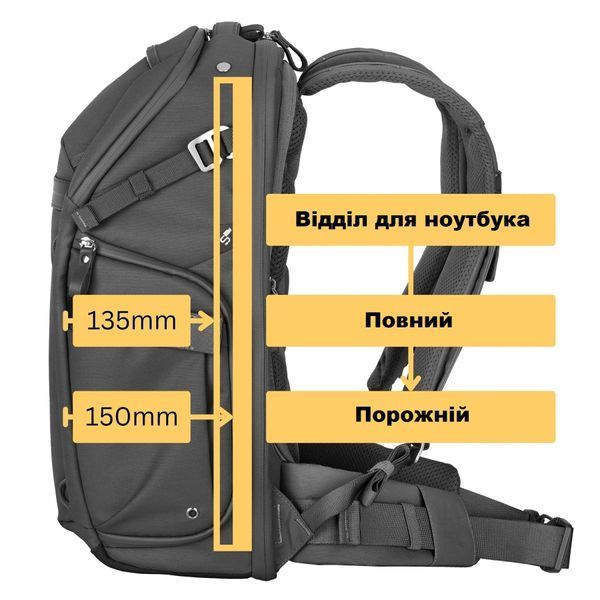 Рюкзак Vanguard VEO Metro B30L Black (VEO Metro B30L BK) DAS3552 фото