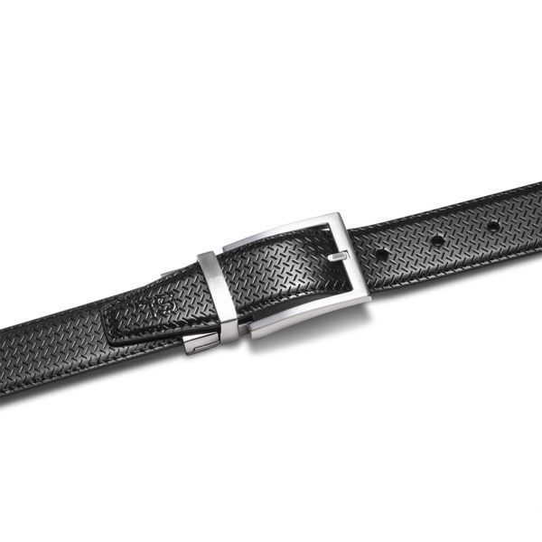 Ремень мужской кожаный Semi Line Black/Brown (P8232-0 M) DAS2992 фото