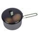 Кастрюля Bo-Camp Explorer Hard Anodized 1L Grey/Green (2200236) DAS1909 фото 4