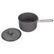 Кастрюля Bo-Camp Explorer Hard Anodized 1L Grey/Green (2200236) DAS1909 фото 3