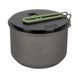Кастрюля Bo-Camp Explorer Hard Anodized 1L Grey/Green (2200236) DAS1909 фото 2