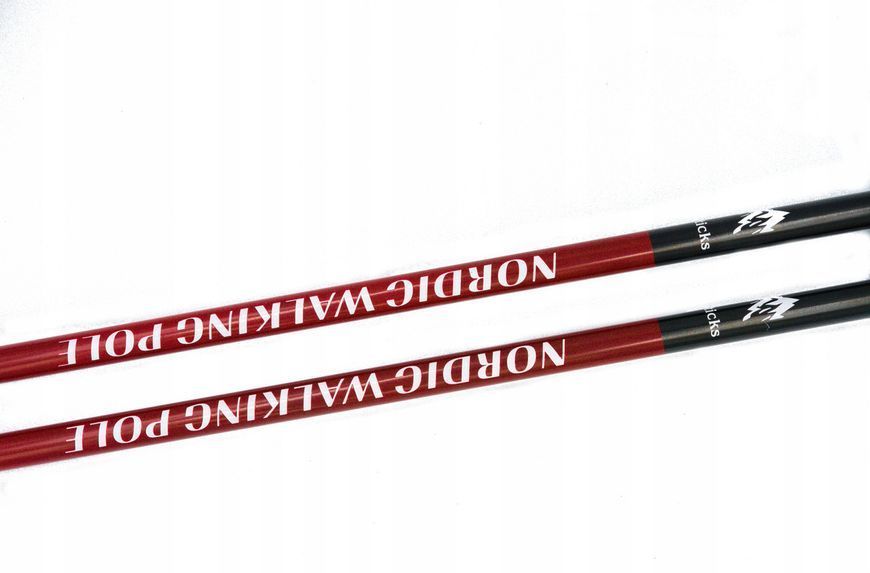 Палки для скандинавской ходьбы Nord Sticks 2 Red ORIGINAL ПОЛЬША 12240 фото