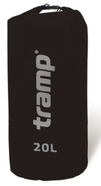 Гермомішок Tramp Nylon PVC 20, Чорний TRA-102-black фото