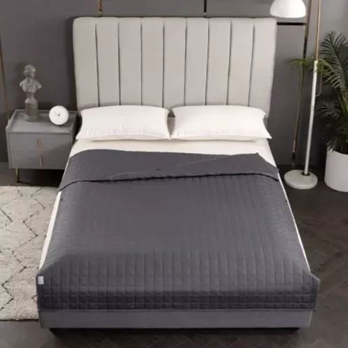 Одеяло утяжеленное гравитационное Ruhhy 19533 6,4 кг, 150&times;200 см, серое, антистрессовое 40194 фото