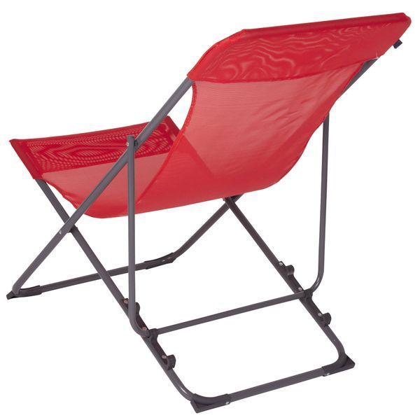 Крісло розкладне Bo-Camp Flat Red (1204686) DAS1185 фото