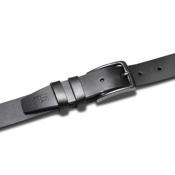 Ремень мужской кожаный Semi Line Black (P8230-0 XL) DAS2986 фото