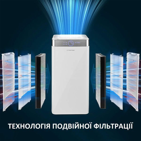 Очисник повітря Trotec AirgoClean 200 E White (1580001045) DAS2849 фото
