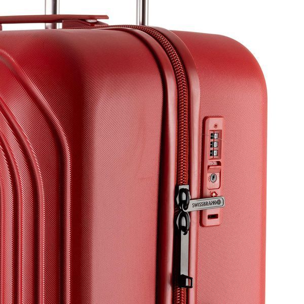 Валіза Swissbrand London (M) Red (SWB_LHLON201M) Discounted DAS3625 фото