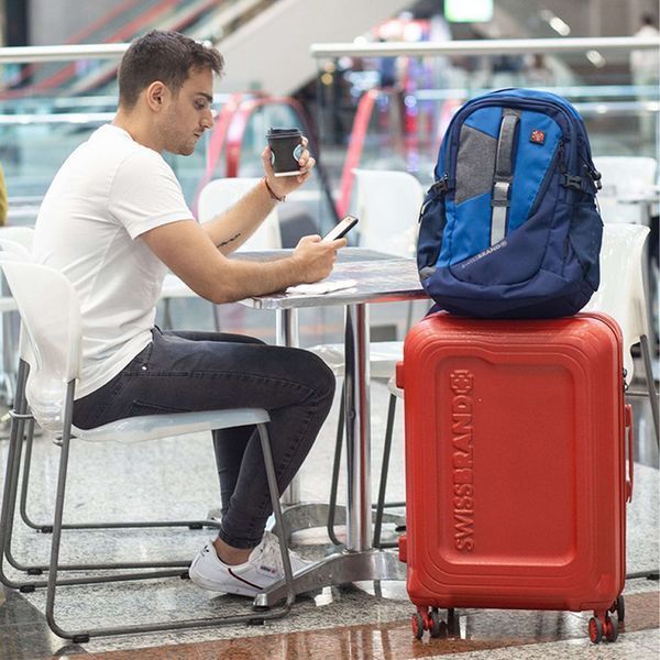 Валіза Swissbrand London (M) Red (SWB_LHLON201M) Discounted DAS3625 фото