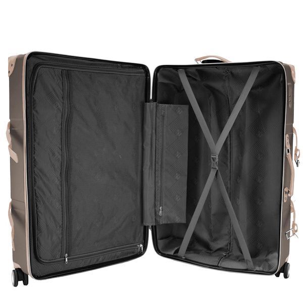 Валіза Semi Line 28" (L) Brown/Pink Cream (T5673-4) DAS2493 фото