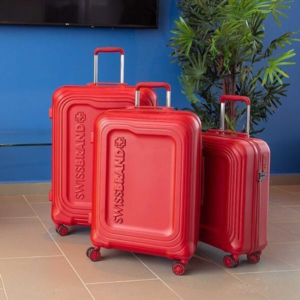 Валіза Swissbrand London (M) Red (SWB_LHLON201M) Discounted DAS3625 фото