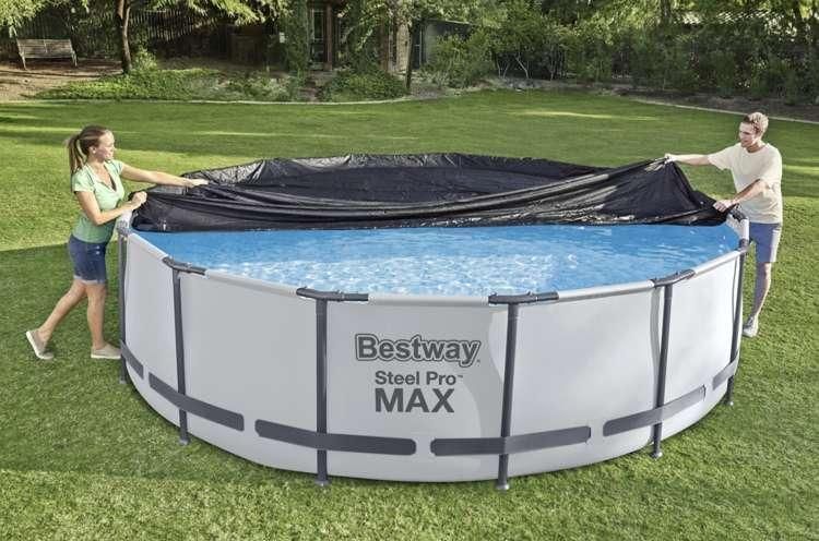 Тент для каркасного бассейна 366 см BESTWAY 58037 31464 фото