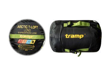 Спальний мішок Tramp Arctic Long кокон лівий green/grey 225/80-55 UTRS-093L UTRS-093L-L фото