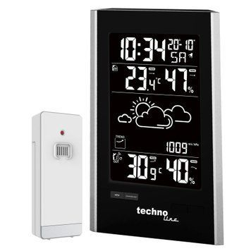 Метеостанция Technoline WS9060 Black/Silver (WS9060) DAS1771 фото