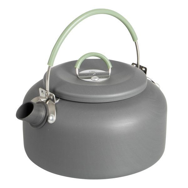 Набір посуду Bo-Camp Explorer XL 4 Pieces Hard Anodized Grey/Green (2200249) DAS1910 фото