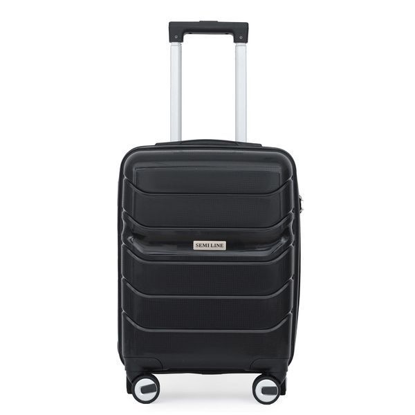 Валіза Semi Line 20" (S) Black (T5618-1) DAS2050 фото