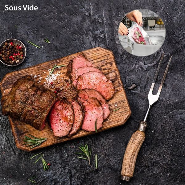Пленка пакеты для вакууматора ProfiCook 22х30см 50 шт. 12757 фото