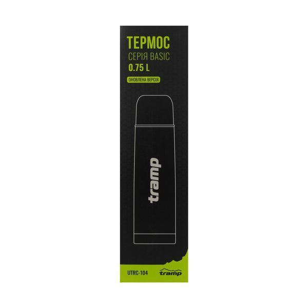 Термос TRAMP Basic 0,75 л UTRC-104, black UTRC-104-black фото