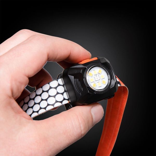 Фонарь налобный Mactronic Rebel (400 Lm) Cool/Warm White/Red LED Recharg Type-C (AHL0061UC) DAS303688 фото