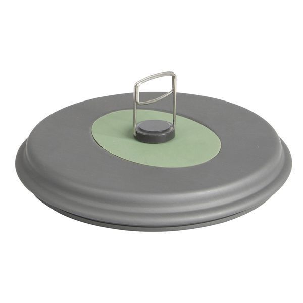 Набір посуду Bo-Camp Explorer XL 4 Pieces Hard Anodized Grey/Green (2200249) DAS1910 фото