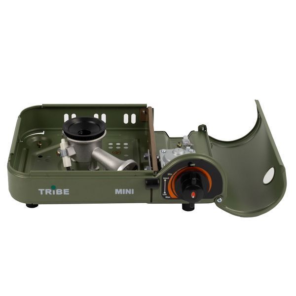 Газова плита Tribe Mini портативна T-HD-0010, olive T-HD-0010-olive фото