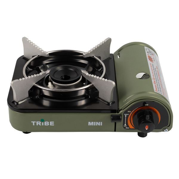 Газова плита Tribe Mini портативна T-HD-0010, olive T-HD-0010-olive фото