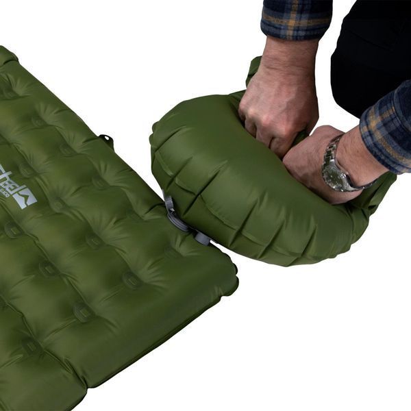 Коврик надувной Wechsel Glacio L 186 x 64 x 8 cm TL Olive (233123) DAS2565 фото