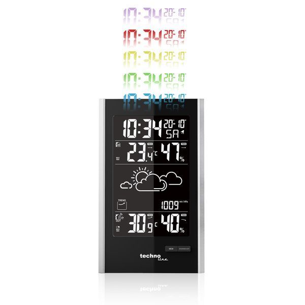 Метеостанция Technoline WS9060 Black/Silver (WS9060) DAS1771 фото