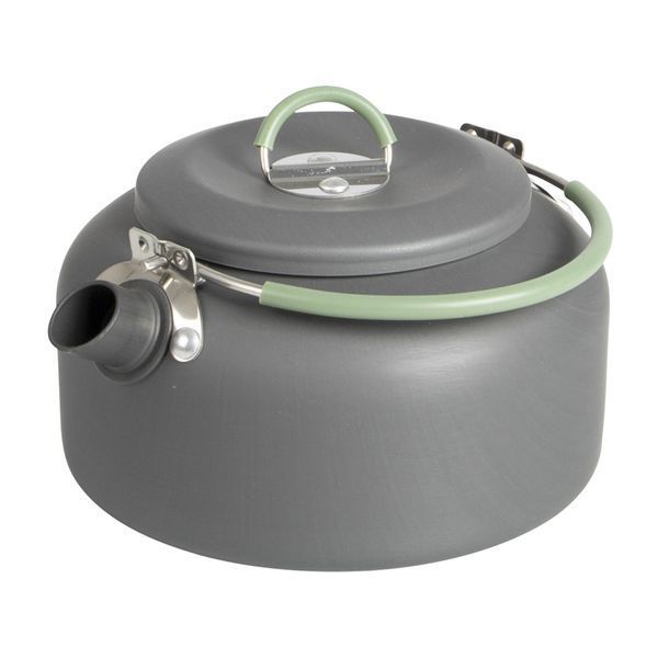 Набір посуду Bo-Camp Explorer XL 4 Pieces Hard Anodized Grey/Green (2200249) DAS1910 фото